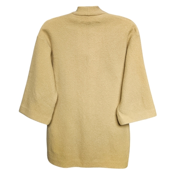 Aritzia Wilfred Yellow Brullon Wool Cardigan Size S - Picture 4 of 11